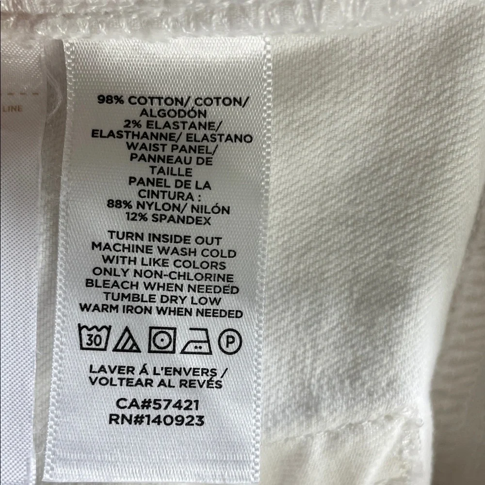 LOFT White Women Jeans Maternity